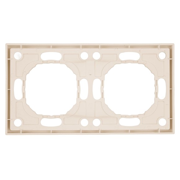 Рамка Stekker, PFR00-5002-08 2-местная Эмили, кашемир, soft touch 49911