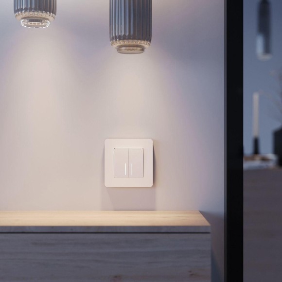 Рамка Werkel Split на 1 пост белый/черный W0013068 4690389208218