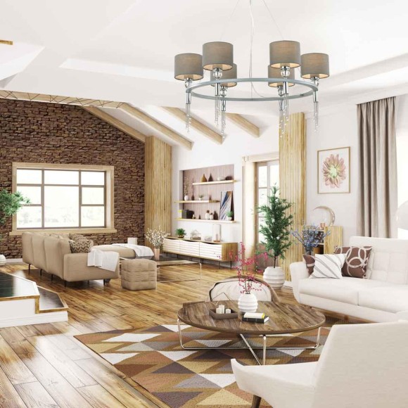 Подвесная люстра Lumion Neoclassi Santiago 4515/6 Подвесная люстра Lumion Neoclassi Santiago 4515/6