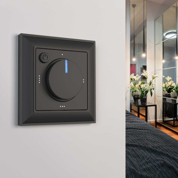 Рамка на 1 пост Werkel Fiore черный матовый W0012208 4690389160332 Рамка на 1 пост Werkel Fiore черный матовый W0012208 4690389160332