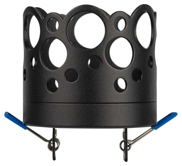 Светильник встраиваемый ЭРА DK115 SBK под лампу GX53 черный матовый Б0061184