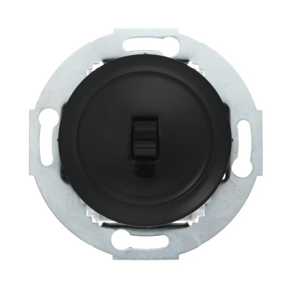 Переключатель LK Studio 1-рычажковый, на 2 направления (схема 6) 16 A, 250 B (черный) Vintage 880808-1 Переключатель LK Studio 1-рычажковый, на 2 направления (схема 6) 16 A, 250 B (черный) Vintage 880808-1