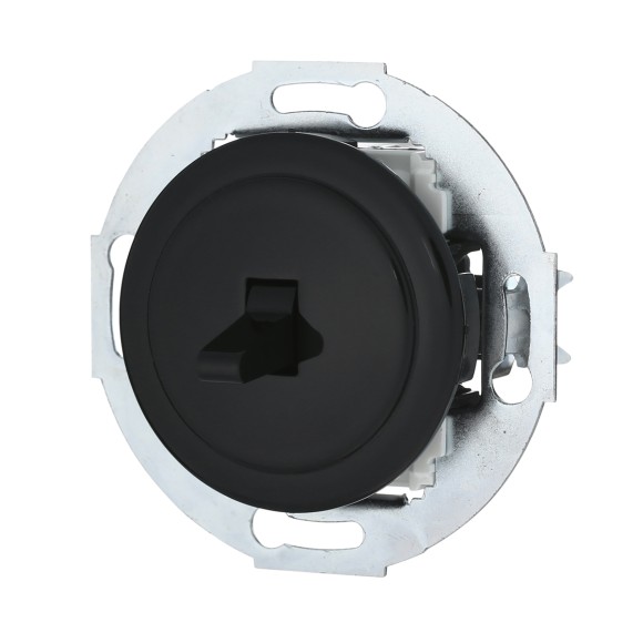 Переключатель LK Studio 1-рычажковый, на 2 направления (схема 6) 16 A, 250 B (черный) Vintage 880808-1 Переключатель LK Studio 1-рычажковый, на 2 направления (схема 6) 16 A, 250 B (черный) Vintage 880808-1