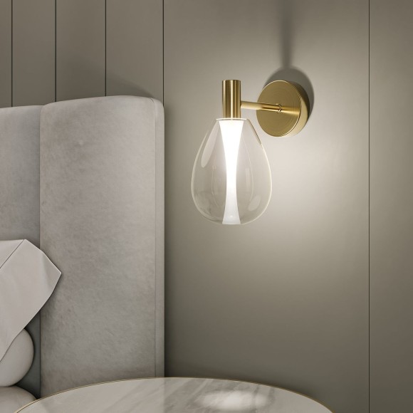 Бра Eurosvet Magma 60175/1 латунь