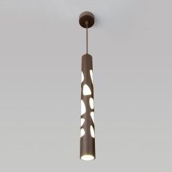 Подвесной светодиодный светильник Eurosvet DLR037 12W 4200K кофейный