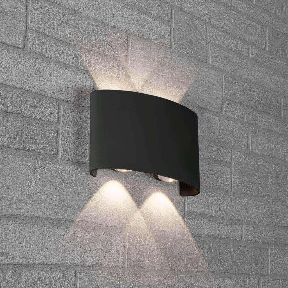 Уличный настенный светодиодный светильник Feron Нью-Йорк 48311 Уличный настенный светодиодный светильник Feron Нью-Йорк 48311