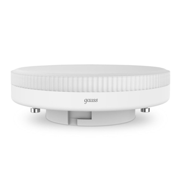 Лампа светодиодная Gauss GX53 6W 3000K матовая 108008106 Лампа светодиодная Gauss GX53 6W 3000K матовая 108008106