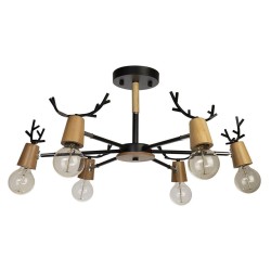 Потолочная люстра Loft IT Sven 10024/6 Black Потолочная люстра Loft IT Sven 10024/6 Black