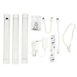 Мебельный светодиодный светильник Uniel ULM-F44-3X3W/4500K/Dim Sensor IP20 Silver UL-00008279 Мебельный светодиодный светильник Uniel ULM-F44-3X3W/4500K/Dim Sensor IP20 Silver UL-00008279