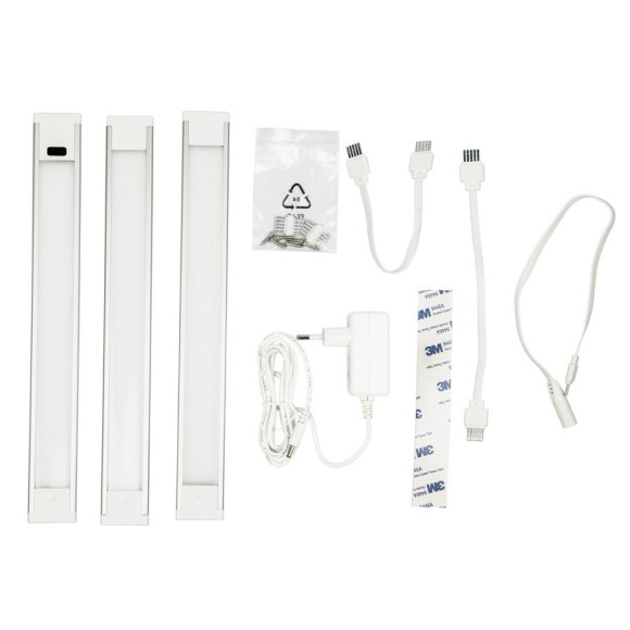 Мебельный светодиодный светильник Uniel ULM-F44-3X3W/4500K/Dim Sensor IP20 Silver UL-00008279 Мебельный светодиодный светильник Uniel ULM-F44-3X3W/4500K/Dim Sensor IP20 Silver UL-00008279