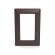 Рамка 2-местная (без перемычки), пластик, Stekker, PFR00-7012-04 Катрин, шоколад 50047