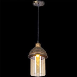 Подвесной светильник Reluce 03356-0.4-01 BK+GD Подвесной светильник Reluce 03356-0.4-01 BK+GD