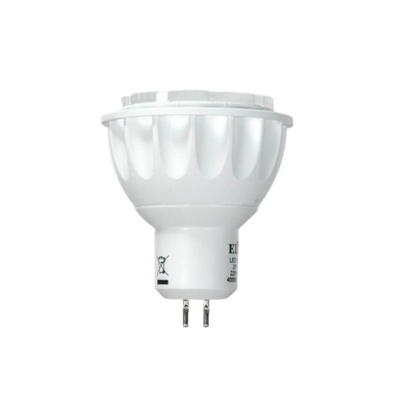 Лампа светодиодная Elvan GY5.3 6W 4200K прозрачная GY5.3-6W-MR16-4200K Лампа светодиодная Elvan GY5.3 6W 4200K прозрачная GY5.3-6W-MR16-4200K