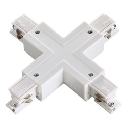 Соединитель Х с токопроводом для трехфазного шинопровода Novotech Port 135052 Соединитель Х с токопроводом для трехфазного шинопровода Novotech Port 135052