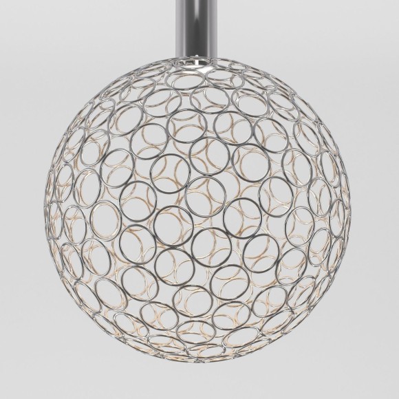 Подвесной светодиодный светильник Eurosvet Gemini 90353/1 хром