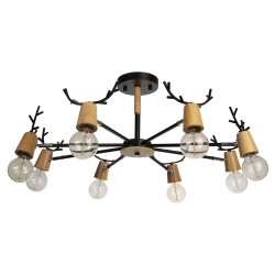 Потолочная люстра Loft IT Sven 10024/8 Black Потолочная люстра Loft IT Sven 10024/8 Black