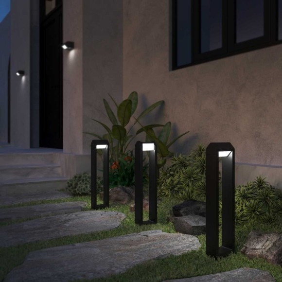 Уличный светодиодный светильник Elektrostandard Dors 35163/F черный a062881 Уличный светодиодный светильник Elektrostandard Dors 35163/F черный a062881