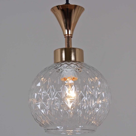 Подвесной светильник Reluce 10080-0.9-01 BK+FG