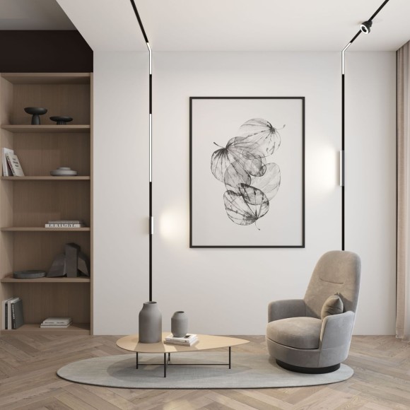 Трековый светодиодный светильник Denkirs Smart Linear DK8014-BK Трековый светодиодный светильник Denkirs Smart Linear DK8014-BK