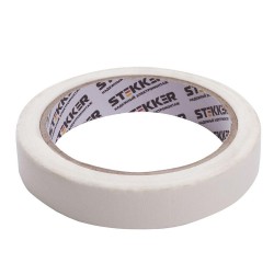 Малярная лента Stekker INTP7-18-25 18 мм, длина 25 м, на бумажной основе, белый 39149 Малярная лента Stekker INTP7-18-25 18 мм, длина 25 м, на бумажной основе, белый 39149
