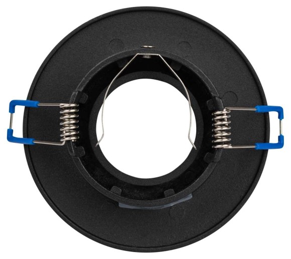 Светильник встраиваемый алюминиевый ЭРА KL105 BK под лампу MR16 GU5.3 черный Б0059792