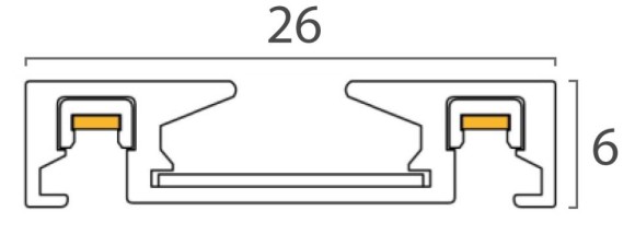 Шинопровод магнитный Italline Kreator IT09-9020 black tube