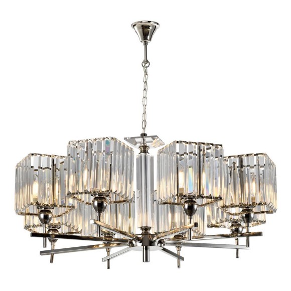 Подвесная люстра iLamp Staten P9514-8 NIC Подвесная люстра iLamp Staten P9514-8 NIC