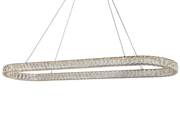 Люстра NEWPORT 8580/140 C oval chrome