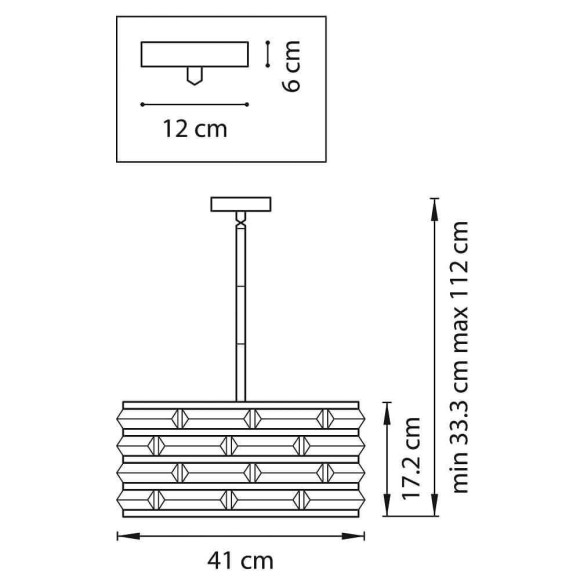 Подвесная люстра Lightstar Amerigo 746048 Подвесная люстра Lightstar Amerigo 746048