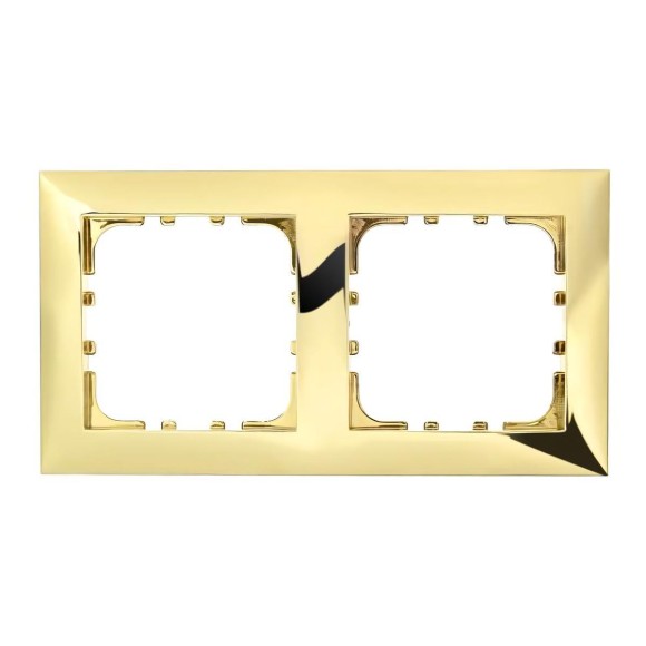 Рамка LK Studio 2-постовая (золото) LK60 864216-1