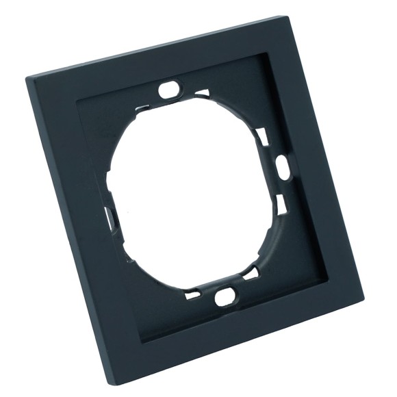 Рамка 1-местная, Stekker Мия, PFR00-3001-05, черный бархат 50461