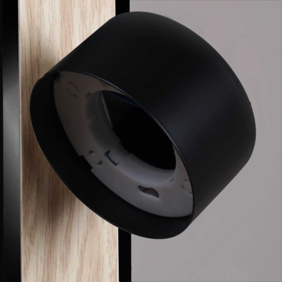 Бра Reluce 12540-0.2-01 BK+WOOD Бра Reluce 12540-0.2-01 BK+WOOD