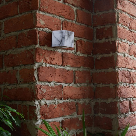 Уличный настенный светильник Uniel UUL-P41A 6W/GU10 IP65 Marble UL-00011361 Уличный настенный светильник Uniel UUL-P41A 6W/GU10 IP65 Marble UL-00011361