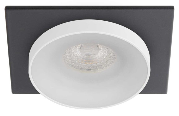 Светильник встраиваемый декоративный ЭРА DK96 BK под лампу MR16 GU5.3 черный Б0055594