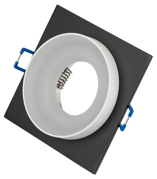 Светильник встраиваемый декоративный ЭРА DK96 BK под лампу MR16 GU5.3 черный Б0055594