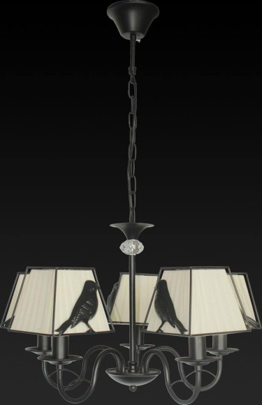 Подвесная люстра Toplight Donna TL7510D-05BL Подвесная люстра Toplight Donna TL7510D-05BL