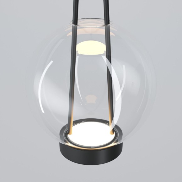 Подвесной светодиодный светильник Eurosvet Frasco 50267/1 LED черный