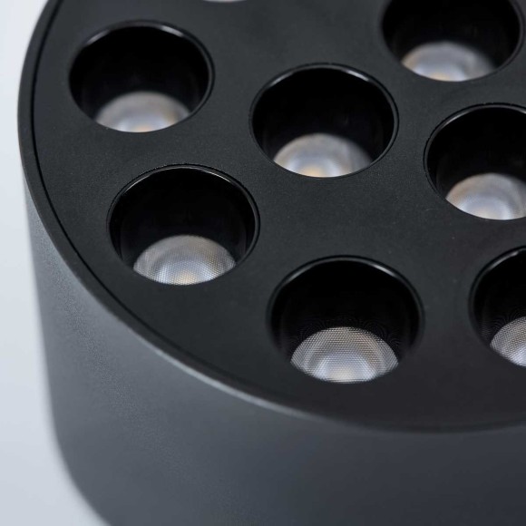 Светильник потолочный 9W 750LM 4000K, черный Guarda Lightstar 080947 Светильник потолочный 9W 750LM 4000K, черный Guarda Lightstar 080947