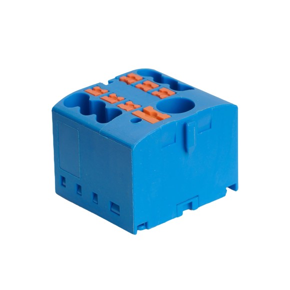 Зажим блочный (групп) для распред.тока нагрузки push-in на 6 точек, сеч 2,5 мм2, 690V,41А, LD580 PTFIX 6-06/25 Зажим блочный (групп) для распред.тока нагрузки push-in на 6 точек, сеч 2,5 мм2, 690V,41А, LD580 PTFIX 6-06/25