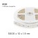 Светодиодная лента Apeyron 14,4W/m 60LED/m 5050SMD холодный белый 5M 00-15 Светодиодная лента Apeyron 14,4W/m 60LED/m 5050SMD холодный белый 5M 00-15
