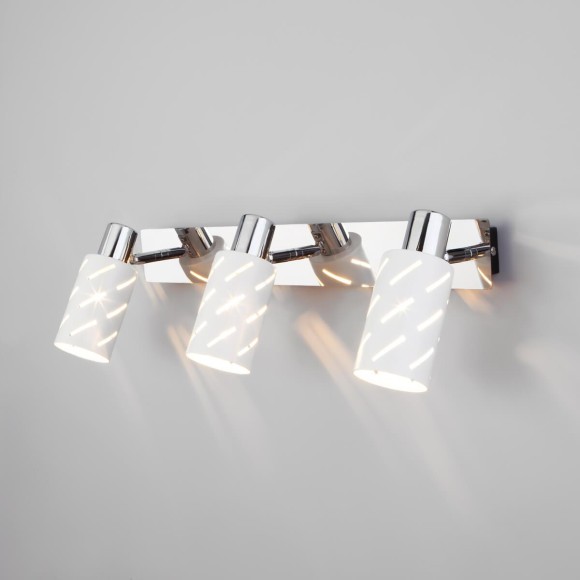 Спот Eurosvet Fente 20090/3 белый/хром Спот Eurosvet Fente 20090/3 белый/хром