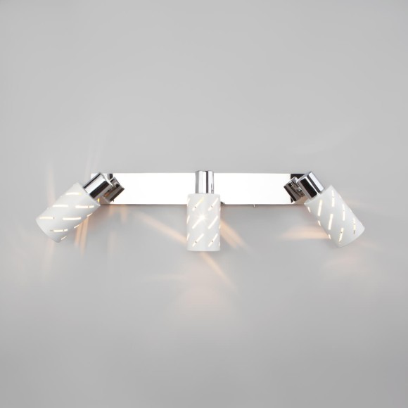 Спот Eurosvet Fente 20090/3 белый/хром Спот Eurosvet Fente 20090/3 белый/хром