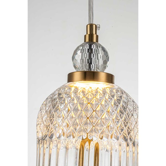 Подвесной светильник Belfast Herbison A1954 CL GL Подвесной светильник Belfast Herbison A1954 CL GL