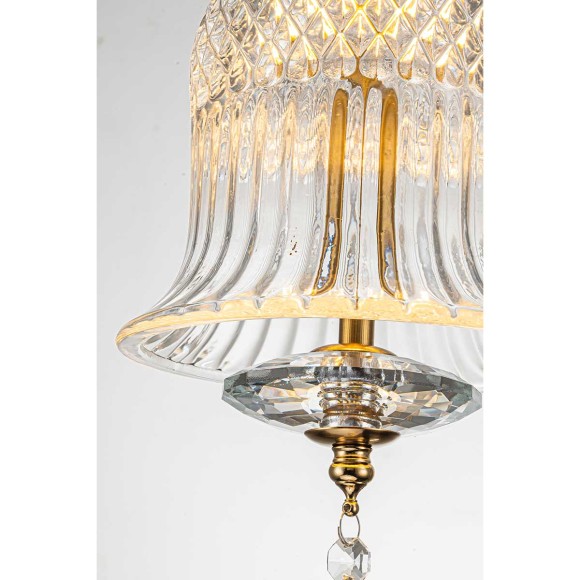 Подвесной светильник Belfast Herbison A1954 CL GL Подвесной светильник Belfast Herbison A1954 CL GL