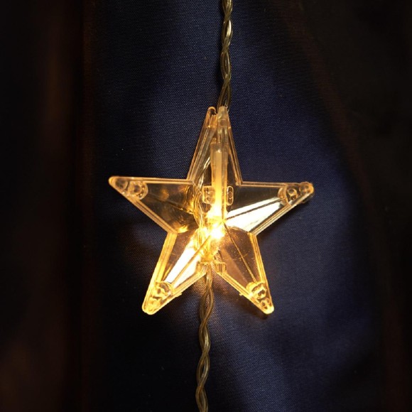 Светодиодная гирлянда Feron Занавес Звездочки 230V 2700K теплый белый 8 режимов CL25 48607 Светодиодная гирлянда Feron Занавес Звездочки 230V 2700K теплый белый 8 режимов CL25 48607