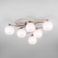 Потолочная люстра Eurosvet 30144/6 античная бронза Потолочная люстра Eurosvet 30144/6 античная бронза