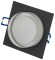 Светильник встраиваемый декоративный ЭРА DK108 BK под лампу MR16 GU5.3 черный Б0058399