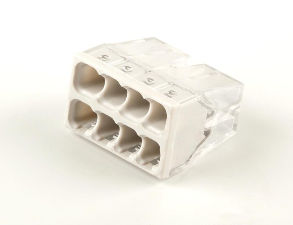 Клемма монтажная 8-проводная STEKKER  для 1-жильного проводника, LD2273-208