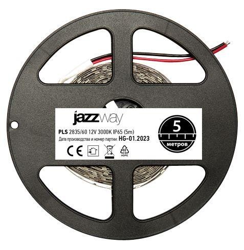 Светодиодная влагозащищенная лента Jazzway 6W/m 60Led/m 2835SMD теплый белый 5M 2859037