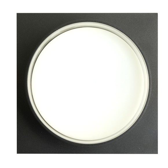 Светильник встраиваемый Feron DL701 потолочный GX70 черный квадрат 51096